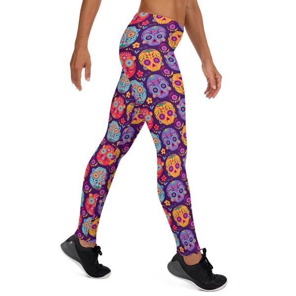 Skullys Pattern Leggings - Image 4