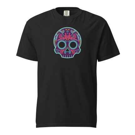 Cyberpunk Green Skully Tee