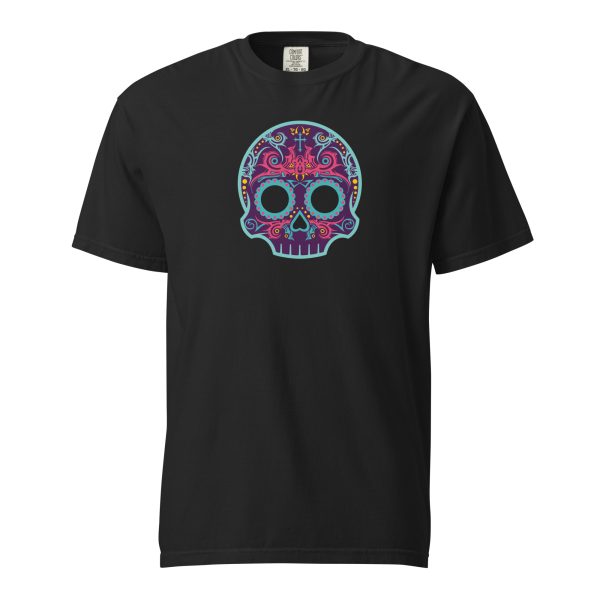 Cyberpunk Green Skully Tee