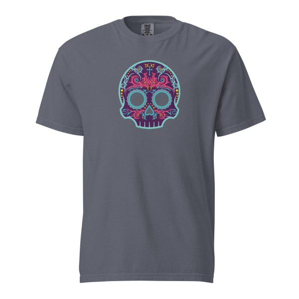 Cyberpunk Green Skully Tee - Image 4