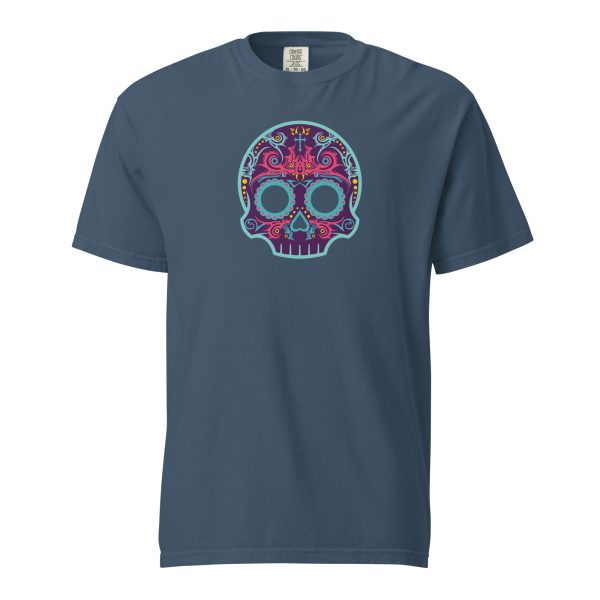 Cyberpunk Green Skully Tee - Image 3