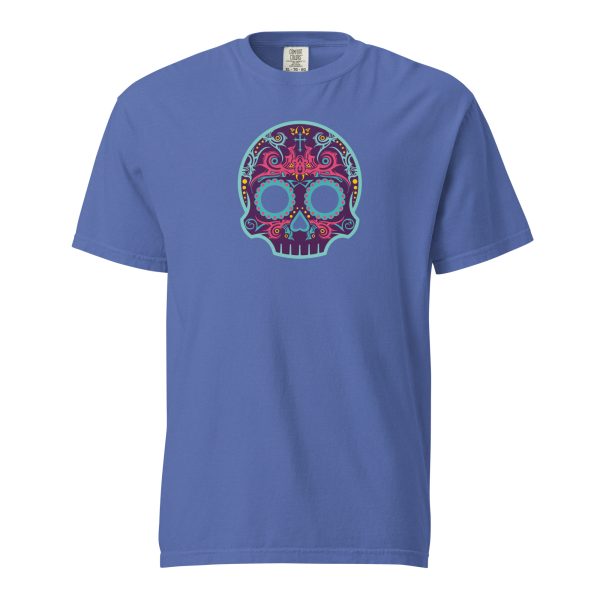 Cyberpunk Green Skully Tee - Image 5