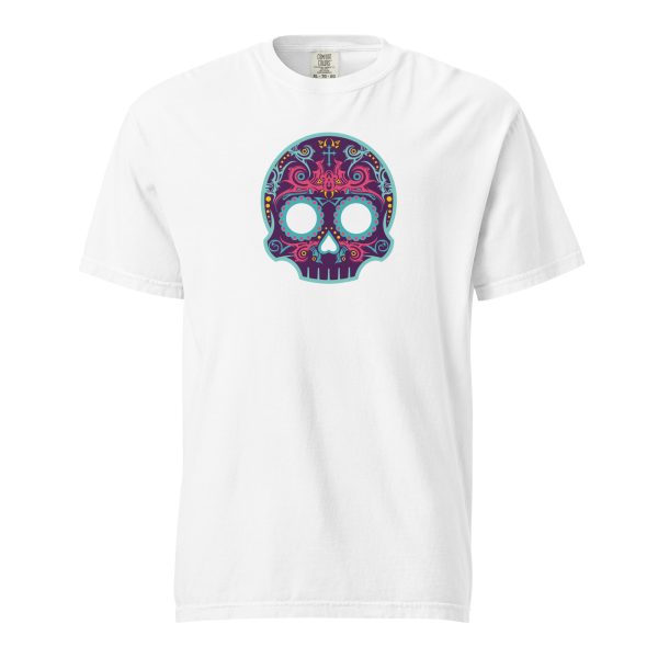 Cyberpunk Green Skully Tee - Image 6